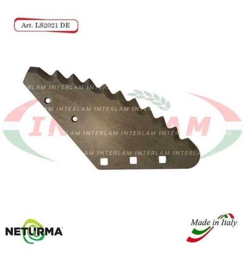 LS2021DX  Knife for mixer wagon UNIFEED - Vertical -Toothed - FARESIN