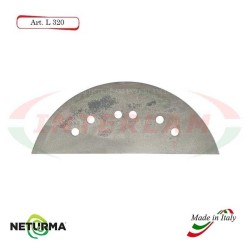 L320 - Knife for mixer wagons UNIFEED - Smooth - Ø142