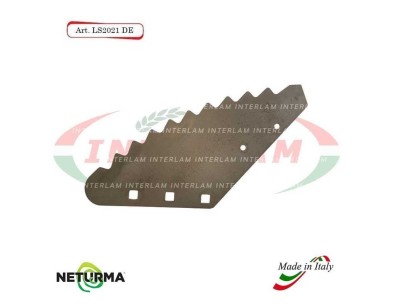 LS2021DX  Knife for mixer wagon UNIFEED - Vertical -Toothed - FARESIN