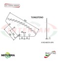 LS2021DX - TUNGSTENO - Lama per Carri UNIFEED - FARESIN - (5 Pz.) LS2021DX - TUNGSTENO - Lama per Carri UNIFEED - FARESIN - (5 Pz.)