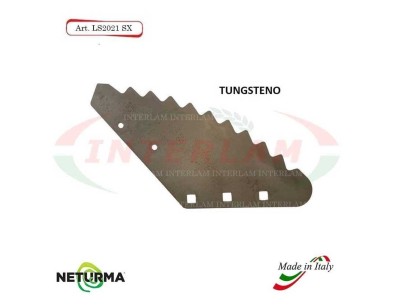 LS2021SX  Knife for mixer wagon UNIFEED - Vertical -Tungsten - FARESIN