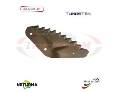 LS2014SX - Knife for mixer wagon UNIFEED Vertical - Toothed  - TUNG