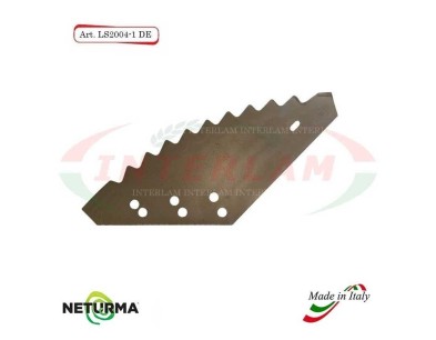 Right toothed knife for UNIFEED vertical mixer wagon LS2004-1DX STORTI