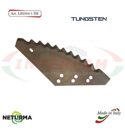 LS2004-1-DX - TUNGSTENO - Lama per Carri UNIFEED - ITALMIX - (2 Pz.)