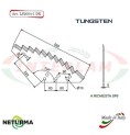 LS2004-1-DX - TUNGSTENO - Lama per Carri UNIFEED - ITALMIX - (2 Pz.)