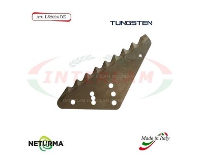 LS2024DX - TUNGSTENO - Lama per Carri UNIFEED L - STORTI - (5 Pz.)