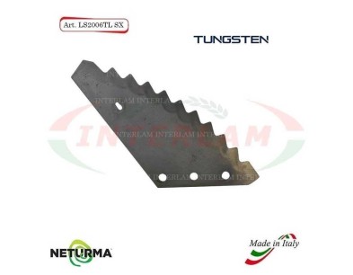 LS2006TLDX - TUNGSTENO - Lama per Carri UNIFEED - CRAI - (5 Pz.)