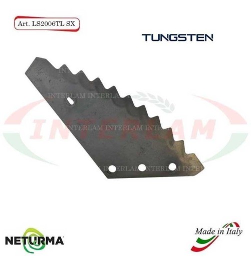 LS2006TLDX - TUNGSTENO - Lama per Carri UNIFEED - LAZZARONI - (5 Pz.)