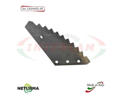 LS2016TLSX - Knife for mixer wagon UNIFEED - Vertical - CRAI - 5 Pcs.