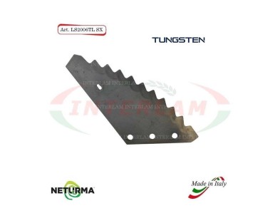 LS2006TLSX - TUNGSTENO - Lama per Carri UNIFEED - LAZZARONI - (5 Pz.)
