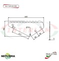 LS1000DX - Lama per Carri UNIFEED - LUCLAR - (5 Pz.)