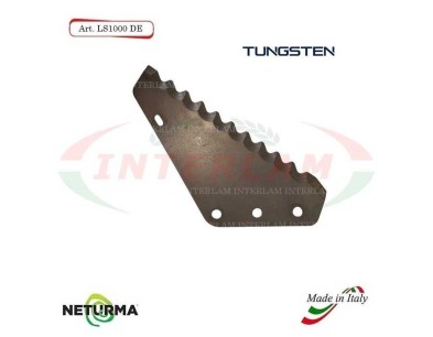 LS1000DX - TUNGSTEN Knife for mixer wagon UNIFEED -Vertical - Toothed