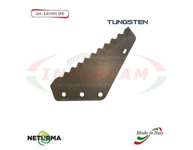 LS1000DX - TUNGSTENO - Lama per Carri UNIFEED - ITALMIX - (5 Pz.)