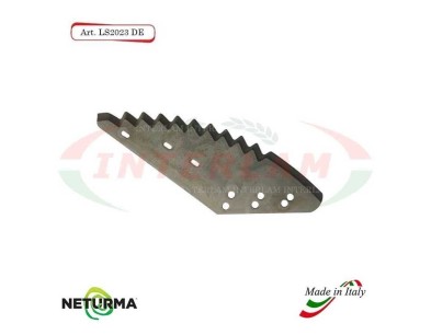 LS2023DX -Knife for mixer wagon UNIFEED - Vertical - Toothed - STORTI