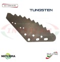 LS2016SX - TUNGSTEN - Left - Knife for mixer wagon UNIFEED Vertical - FARESIN - (5 Pcs.) LS2016SX - TUNGSTEN - Left - Knife for mixer wagon UNIFEED Vertical - FARESIN - (5 Pcs.)