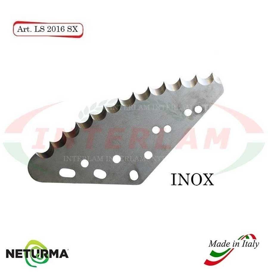 LS2016SX - INOX - Lama Per Carri UNIFEED Verticale - SITREX - (1 Pz.) LS2016SX - INOX - Lama Per Carri UNIFEED Verticale - SITREX - (1 Pz.)