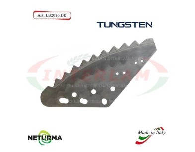 LS2016DX - TUNGSTENO - Lama Per Carri UNIFEED Verticale - (5 Pz.)