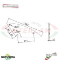 SLS 2006 DX/SX - Knife support for UNIFEED mixer wagons - LAZZARONI -- (3 Pcs.)