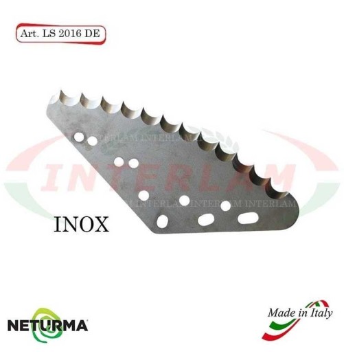 LS2016DX - INOX - Lama Per Carri UNIFEED Verticale - PAGLIARI - (1 Pz.)