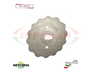 LD115 - Lama per Carri UNIFEED - Dentata - Ø95X107 - STORTI - (25 Pz.)