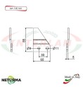 LK310 - Lame TRINCIA Foraggi e Mais KEMPER - PULITORE - (8 Pz.)