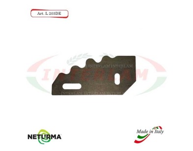 L203DX - Knife for mixer wagons  UNIFEED - Toothed - Ø93 - RBS - (10 Pcs)