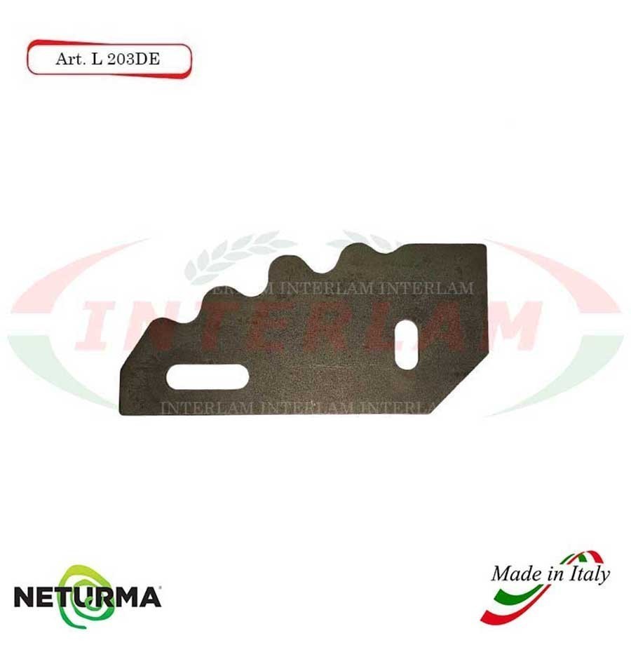 L203DX - Knife for mixer wagons UNIFEED - Toothed - Ø93 - RBS - (10 Pcs) L203DX - Knife for mixer wagons UNIFEED - Toothed - Ø93 - RBS - (10 Pcs)