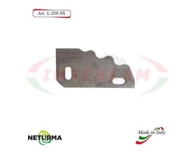 L208SX - Lama per Carri UNIFEED - Dentata - Ø80 - GILIOLI - ( 10 Pz.)