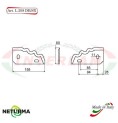 L208DX - Right - Knife for mixer wagons UNIFEED - toothed - Ø80 - (10 Pcs.) - GILIOLI L208DX - Right - Knife for mixer wagons UNIFEED - toothed - Ø80 - (10 Pcs.) - GILIOLI