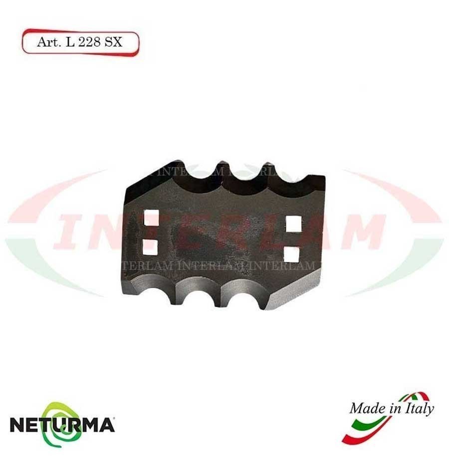 L228SX - Lama per Carri UNIFEED - Dentata - Ø102 - FARESIN - (10 Pz.) L228SX - Lama per Carri UNIFEED - Dentata - Ø102 - FARESIN - (10 Pz.)