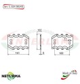 L228SX - Knife for mixer wagons UNIFEED - toothed - Ø102 - (10 Pcs.) - FARESIN L228SX - Knife for mixer wagons UNIFEED - toothed - Ø102 - (10 Pcs.) - FARESIN