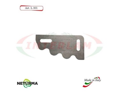 L301 - Lama per Carri UNIFEED - Dentata - Ø90 - BONINO - (10 Pz.)