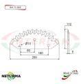 L242 - Knife for mixer wagons UNIFEED - toothed - Ø112 - (5 Pcs.) L242 - Knife for mixer wagons UNIFEED - toothed - Ø112 - (5 Pcs.)