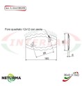 L244DX - Lama per Carri UNIFEED - Dentata - Ø88 - 2 FORI - STORTI - ST16800058 - (10 Pz.) L244DX - Lama per Carri UNIFEED - Dentata - Ø88 - 2 FORI - STORTI - ST16800058 - (10 Pz.)