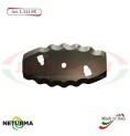 L244SX - Lama per Carri UNIFEED - Dentata - Ø88 - 2 FORI - STORTI - ST16800059 - (10 Pz.) L244SX - Lama per Carri UNIFEED - Dentata - Ø88 - 2 FORI - STORTI - ST16800059 - (10 Pz.)