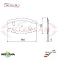 L244SX - Lama per Carri UNIFEED - Dentata - Ø88 - 2 FORI - STORTI - ST16800059 - (10 Pz.) L244SX - Lama per Carri UNIFEED - Dentata - Ø88 - 2 FORI - STORTI - ST16800059 - (10 Pz.)