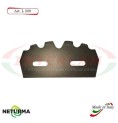 L209 - Knife for mixer wagons UNIFEED - toothed - Ø97 - GILIOLI - ( 10 Pz.) L209 - Knife for mixer wagons UNIFEED - toothed - Ø97 - GILIOLI - ( 10 Pz.)