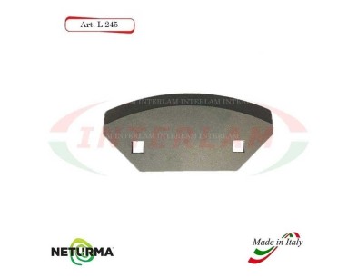 L245 - Lama per Carri UNIFEED - Liscia - Ø81 - STORTI - (10 Pz.)