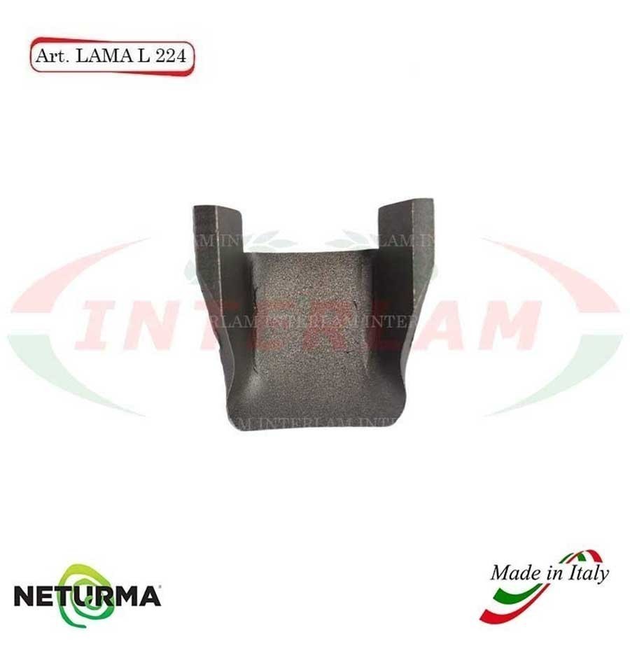 L224 - U -Knife for mixer wagons UNIFEED Smooth - STORTI - (10 Pcs.) L224 - U -Knife for mixer wagons UNIFEED Smooth - STORTI - (10 Pcs.)
