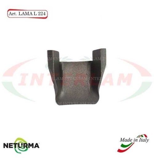 L224 - U -Knife for mixer wagons UNIFEED Smooth - STORTI - (10 Pcs.)