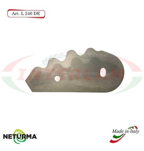 L246DX - Lama per Carri UNIFEED - Dentata - Ø91 - STORTI - (10Pz.)