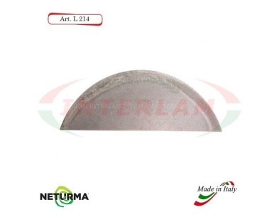 L214 Knife for mixer wagons UNIFEED - Smooth  Ø140 - MARMIX - No holes