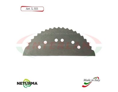 Lama per Carri UNIFEED L321 Dentata - Ø142 - MARMIX - ALIECO
