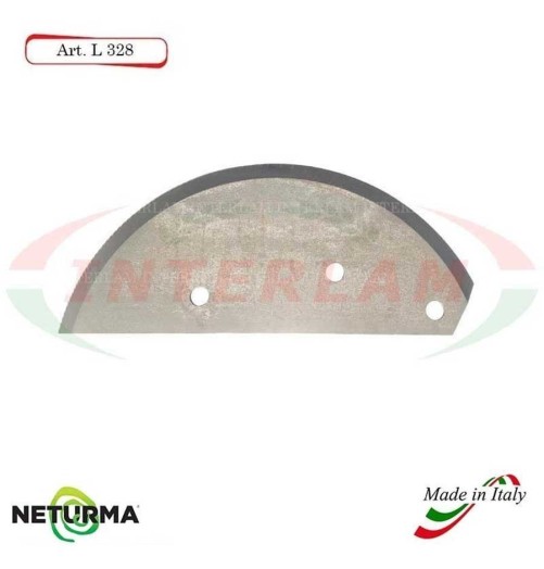 L328 - Knife for mixer wagons UNIFEED Smooth - Ø140 - MARMIX - (2 Pcs.)