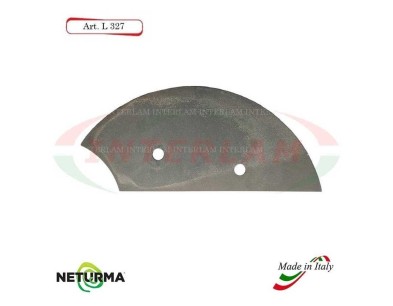 L327 - Knife for mixer wagons UNIFEED Smooth - Ø140 - ALIECO - 2 Pcs.