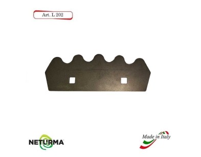 L202 - Knife for mixer wagons UNIFEED Smooth - Ø70- MARMIX - ALIECO