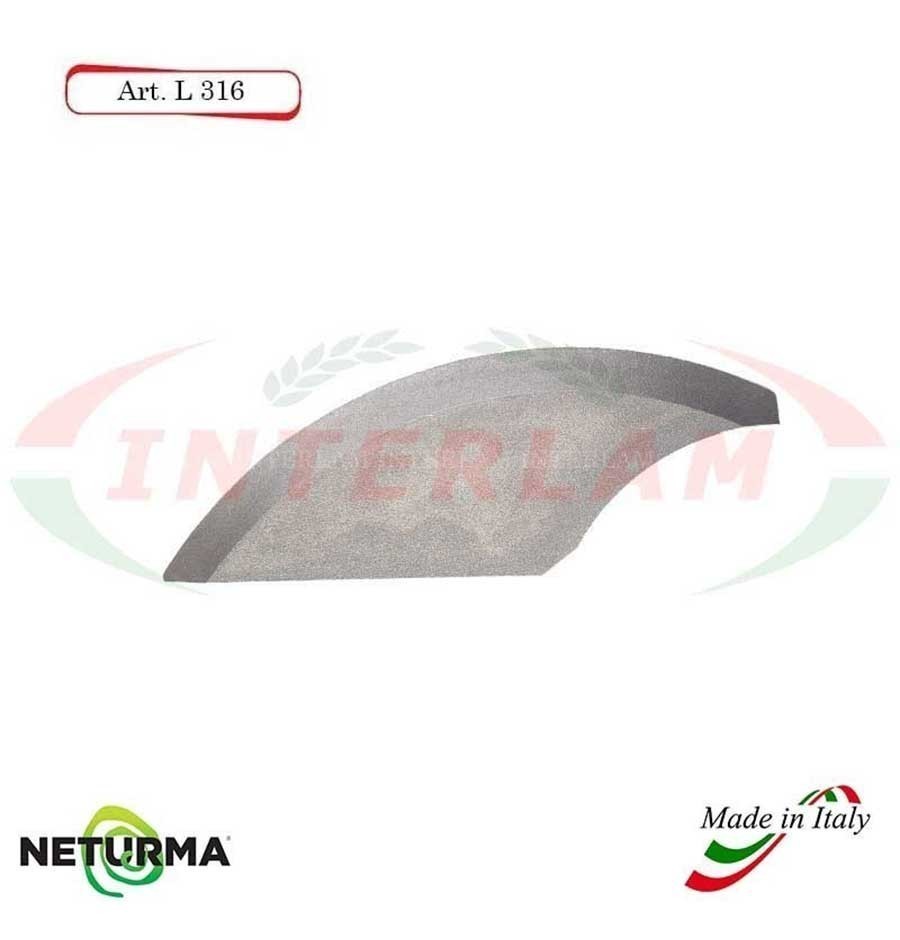 L316 - Lama per Carri UNIFEED - Liscia - Ø81 - ALIECO - (5 Pz.) L316 - Lama per Carri UNIFEED - Liscia - Ø81 - ALIECO - (5 Pz.)