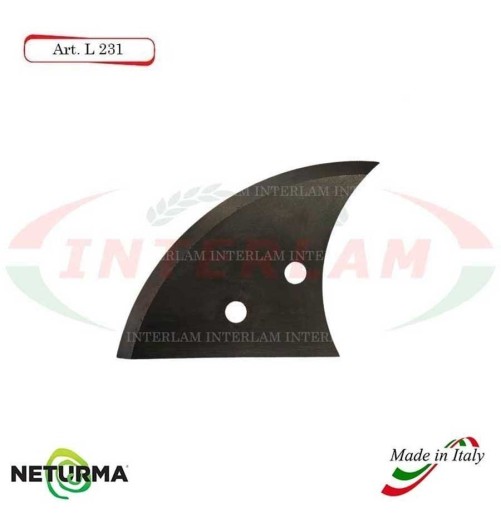 L231 -  Lama per Carri UNIFEED - Liscia - Ø141 - ALIECO - (5 Pz.)