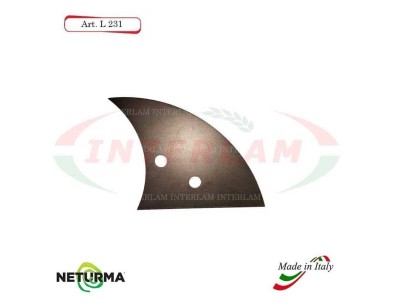 L231 -  Lama per Carri UNIFEED - Liscia - Ø141 - MARMIX - (5 Pz.)