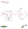 L310 - Lama per Carri UNIFEED - Liscia Ø60 - MARCHINI - (15 Pz.) L310 - Lama per Carri UNIFEED - Liscia Ø60 - MARCHINI - (15 Pz.)